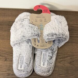 Primark Soft Gray Memory Foam Slippers